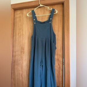 Pretty garden Medium Blue Romper
